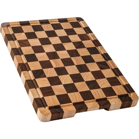acacia wood chopping board with juice grooves.webp